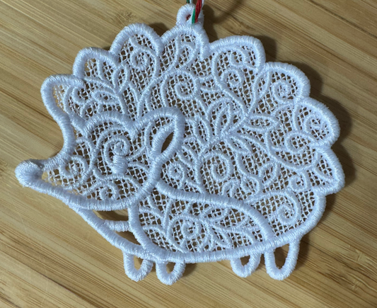 Lace - Ornaments Hedge Hog Christmas