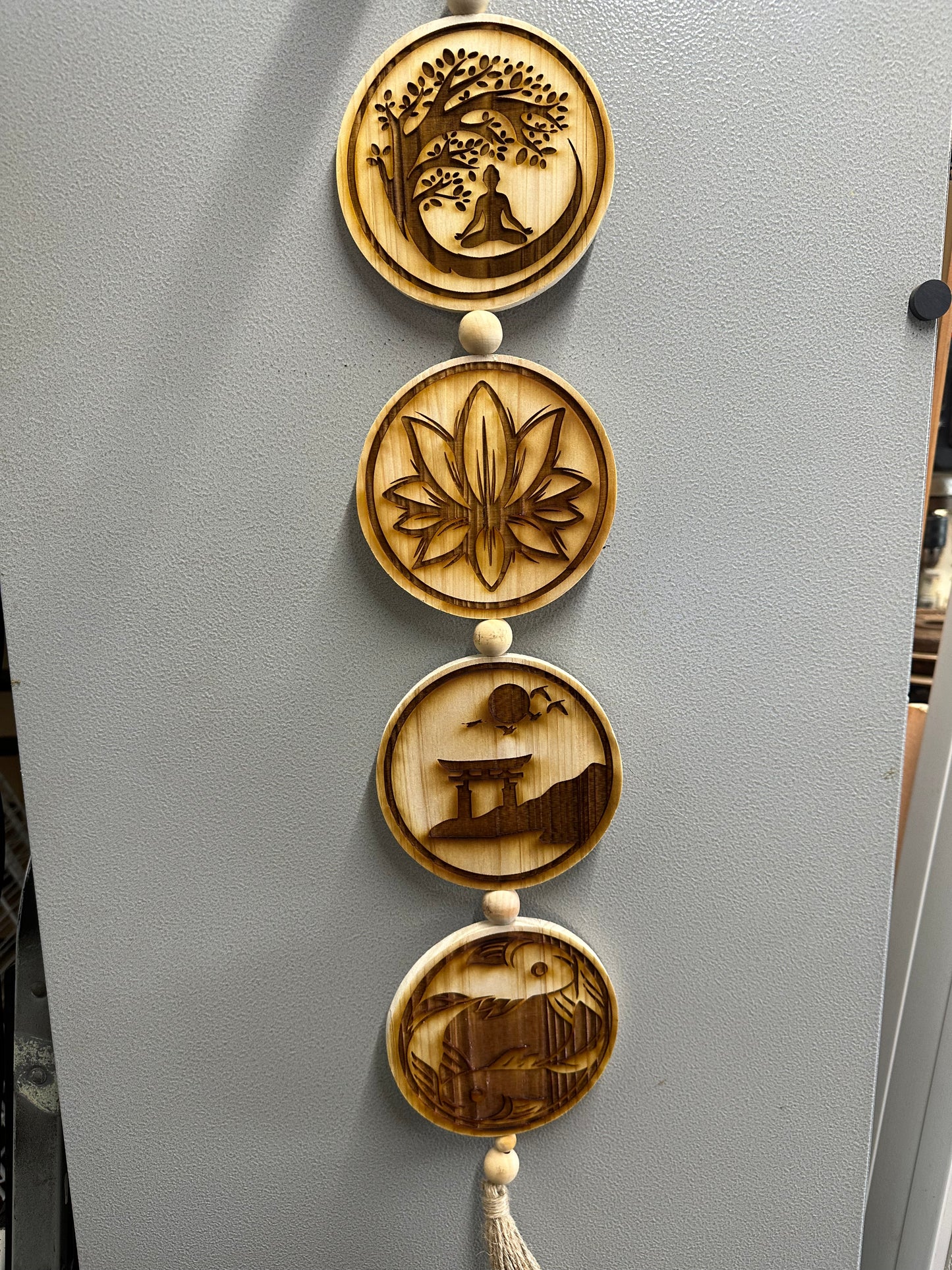 Wall Art - Pendant Zen Shields
