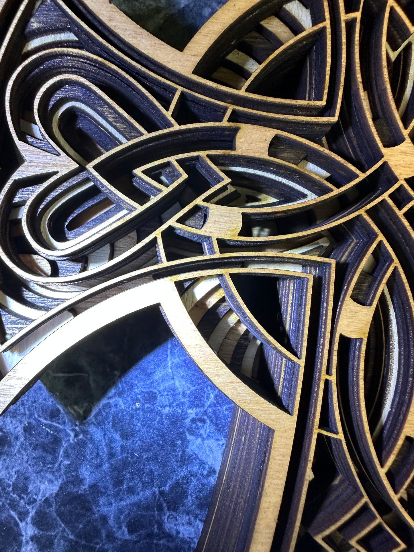 Wall Art - 3D, Celtic Cross, Multi-layer