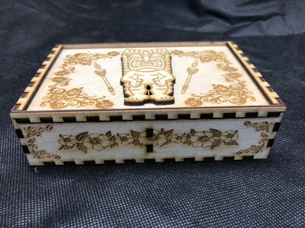 Box - Card Box, Tiki