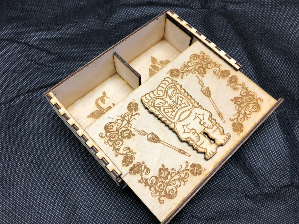 Box - Card Box, Tiki