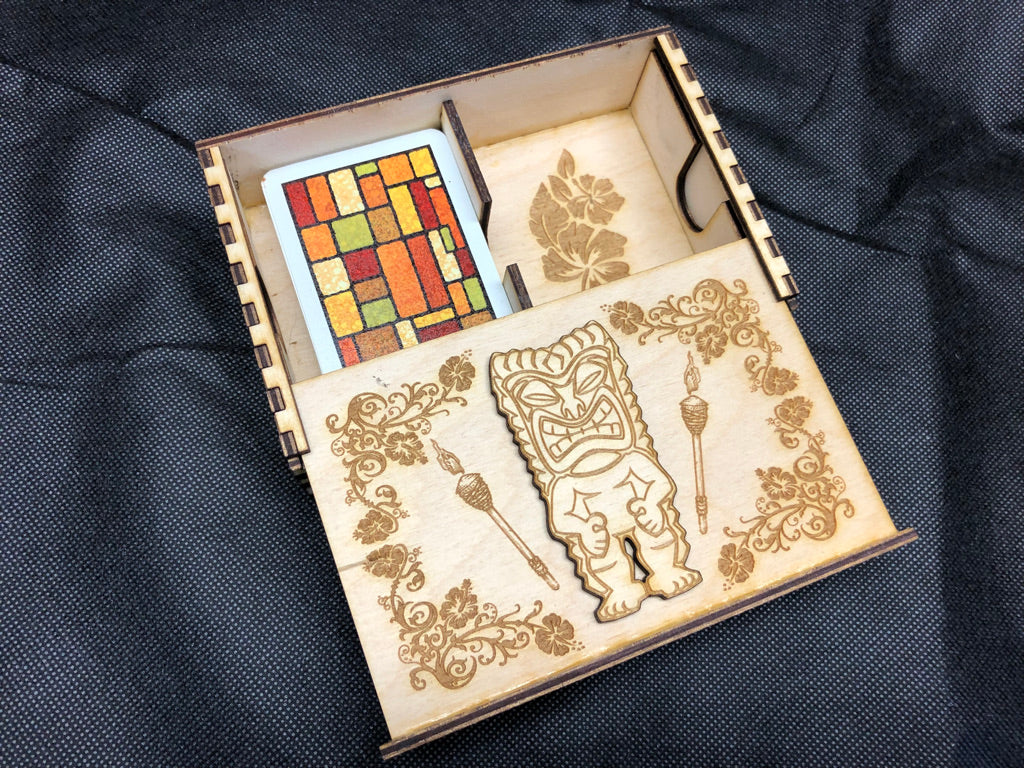 Box - Card Box, Tiki