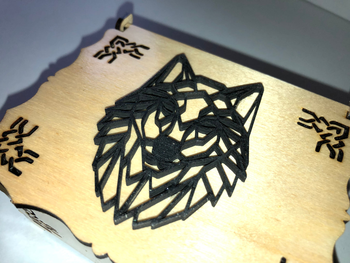 Box - Jewelry Box, Tribal-Wolf