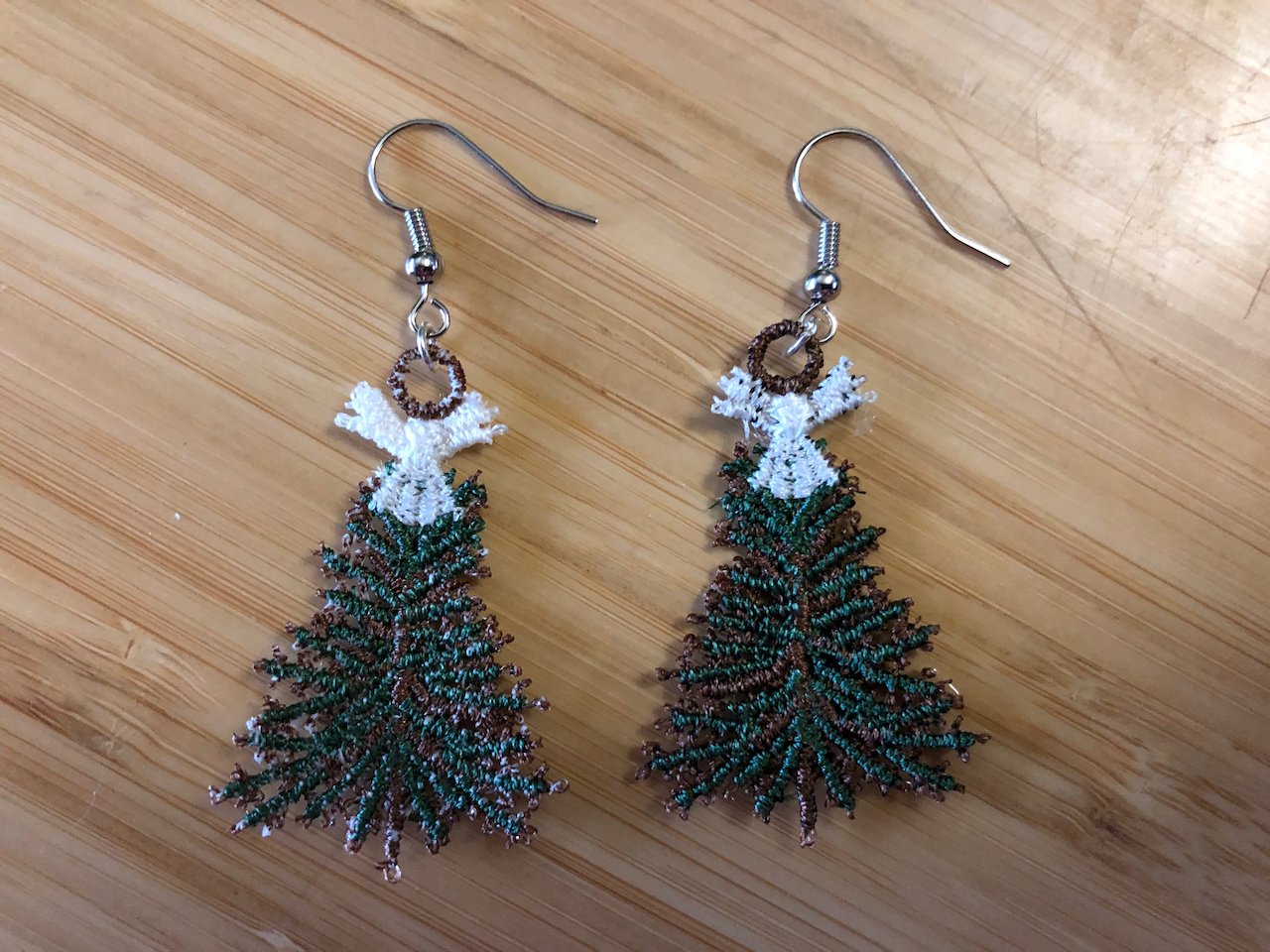 Lace - Earring set Evergreens'
