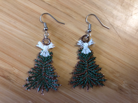 Lace - Earring set Evergreens'