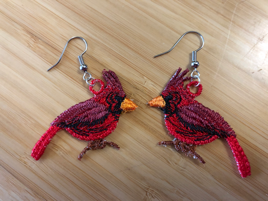 Lace - Earring set Cardinals