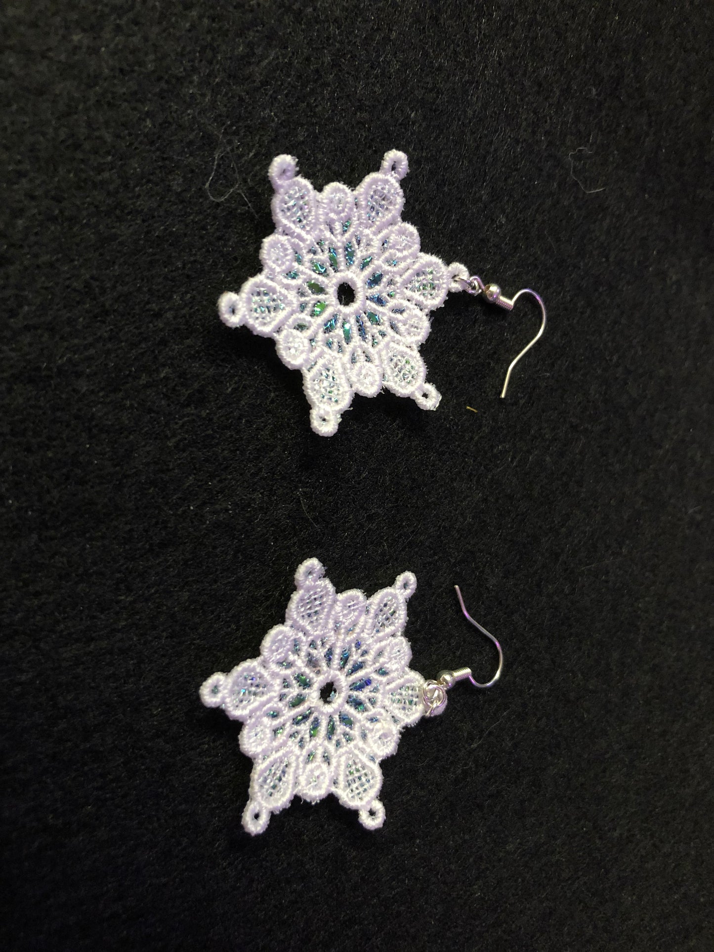 Lace - Earring set Snowflakes'