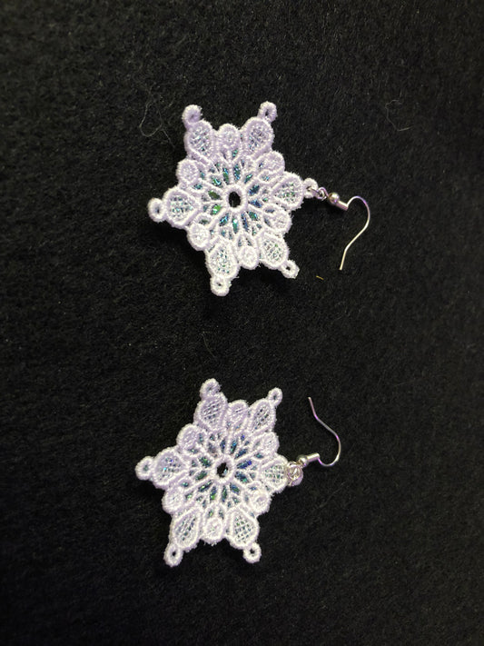 Lace - Earring set Snowflakes'
