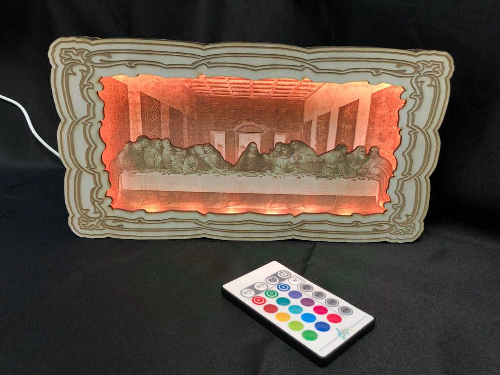 LightBox - The Last Supper 3D LED
