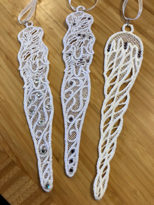 Lace - Ornaments Icicle Christmas